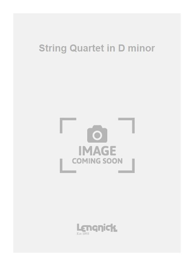 String Quartet in D minor